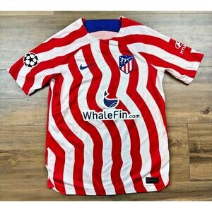 Nike 2022-23 Atlético Madrid Home Shirt Griezmann Number 8 Size Youth Large